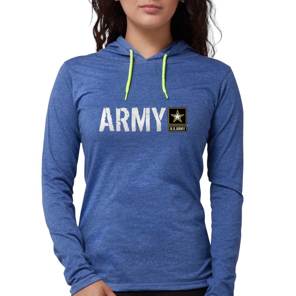 U.S. Army Women's Hooded Shirt Hoodie T-Shirt - Military Apparel & Casual Wear for Women | Perfect for Army Pride, Outdoor Activities & Everyday Comfort