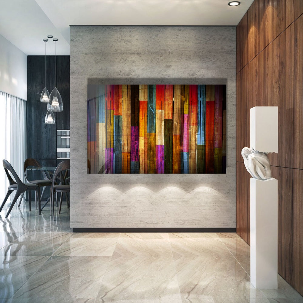 The Painted Woods - Premium Handcrafted Wooden Wall Art for Home & Office Decor | Perfect for Living Room, Bedroom, and Office Spaces