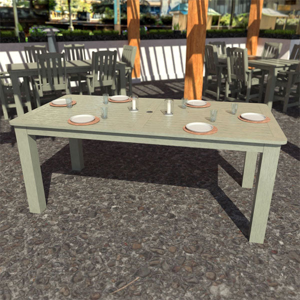 Modern Rectangular Counter Height Table - 36 Inch Kitchen Island Bar Table for Dining, Entertaining & Small Space Living - Perfect for Apartments, Condos & Breakfast Nooks