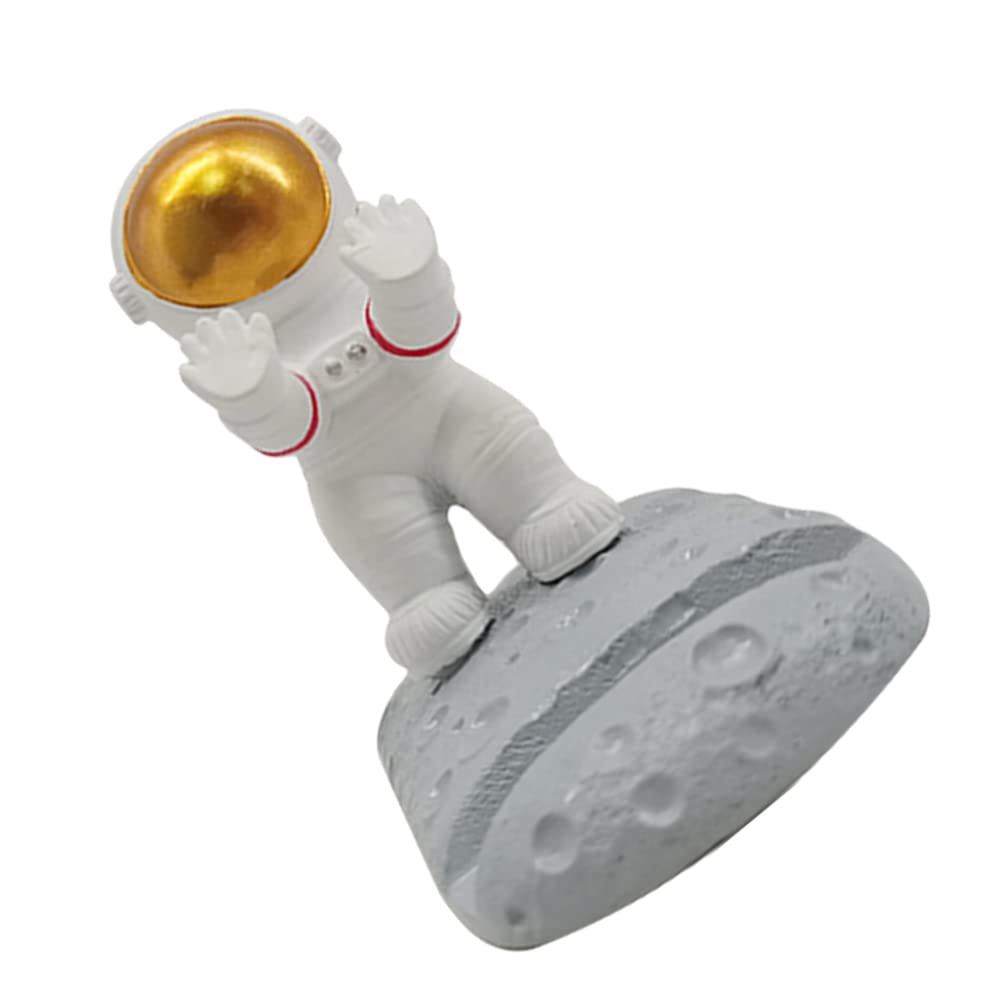 Premium Astronaut Phone Stand - Adjustable Smartphone Holder for Desk, Office & Home | Spaceman-Themed Cell Phone Bracket & Desktop Organizer | Perfect for Video Calls, Work from Home & Decoration