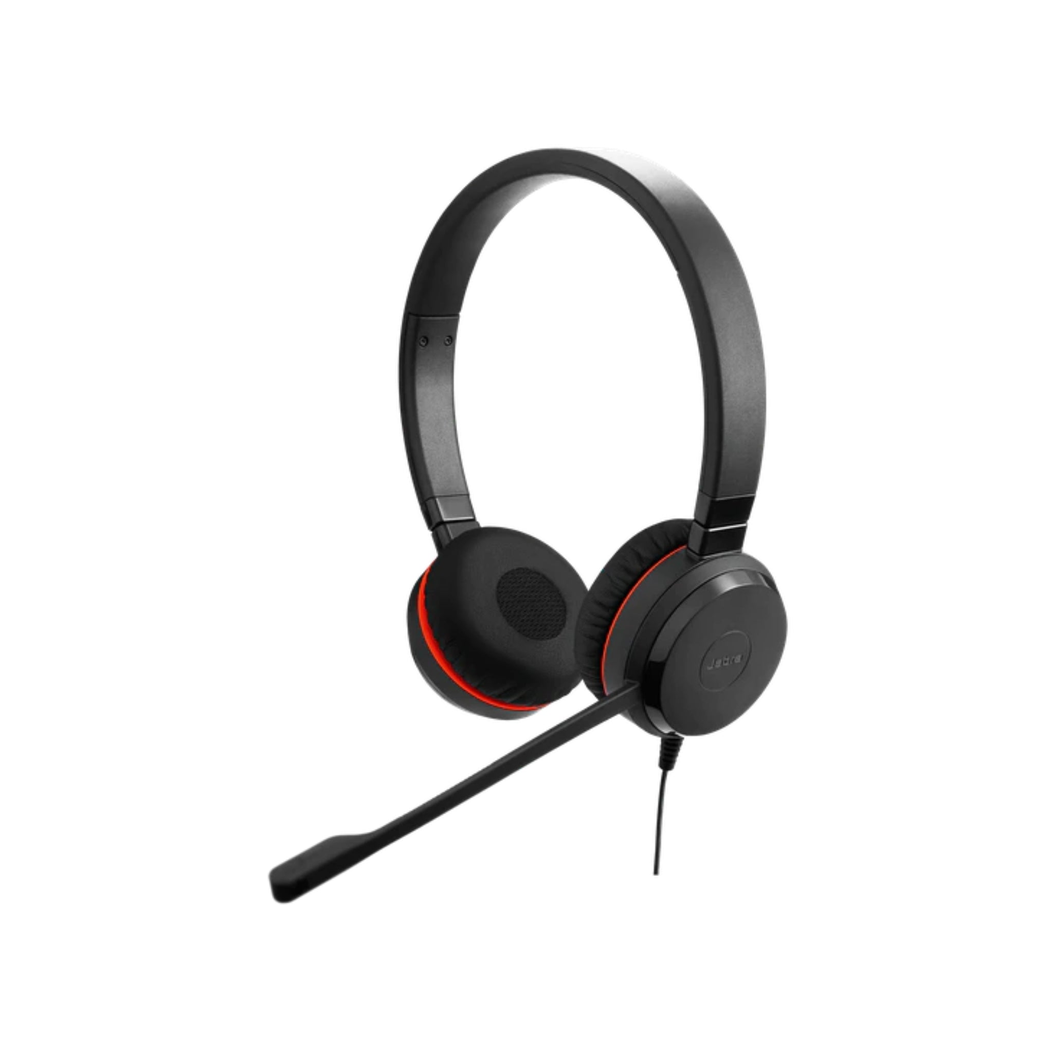 Jabra Evolve 30 Professional Wired Headset with Noise-Canceling Mic - Office, Call Center & Remote Work Headphones for Clear Calls & Comfort