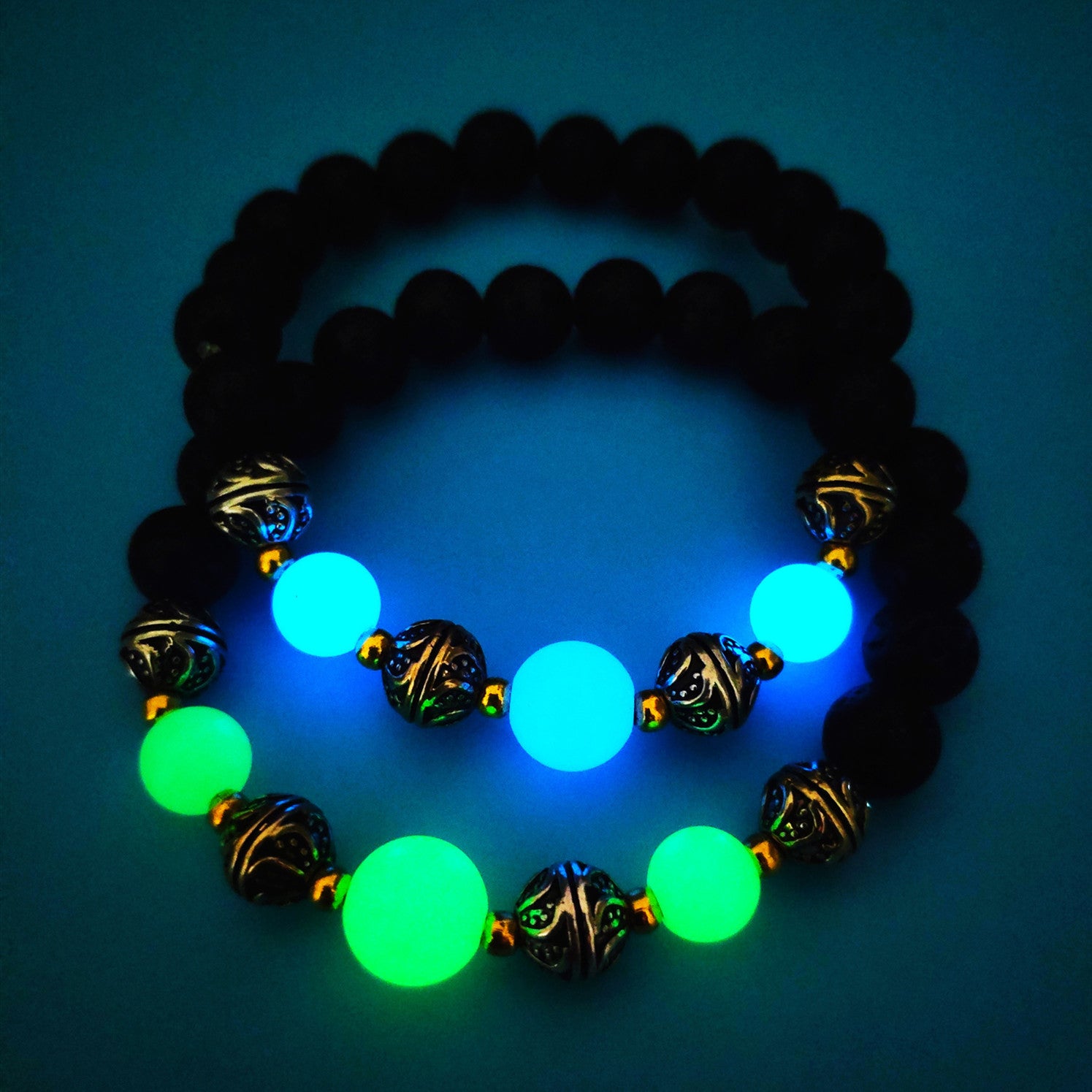 Elegant Luminous Beaded Bracelet for Women - Fashion Jewelry Gift for Her - Perfect for Evening Parties, Date Nights & Special Occasions