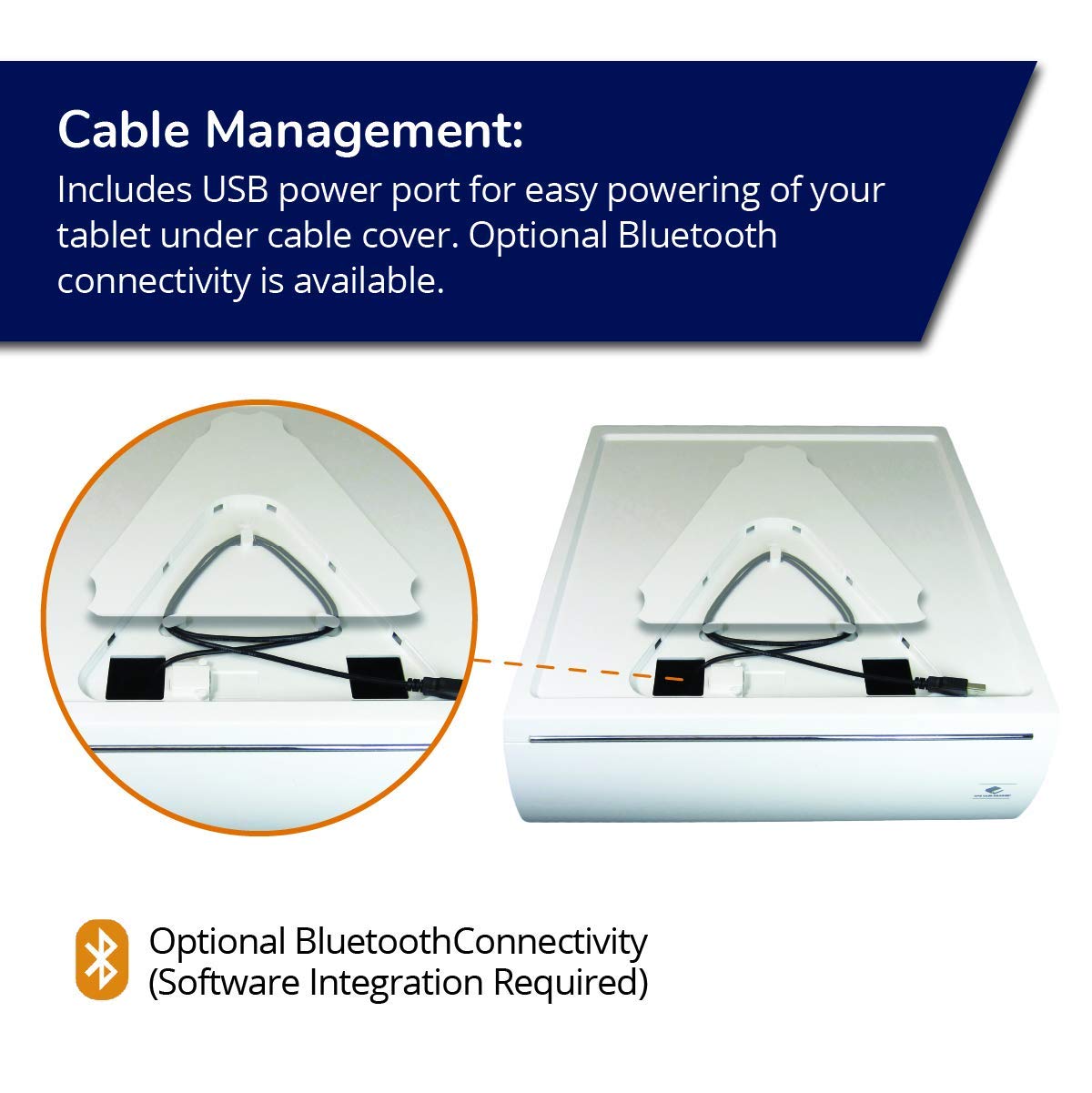 APG Stratis Integration System - USB POS Cash Drawer with 5 Bill & 5 Coin Compartments | VTC320-AW1617 White | Compatible with Tablets & Printers | Perfect for Retail Stores, Restaurants & Small Businesses