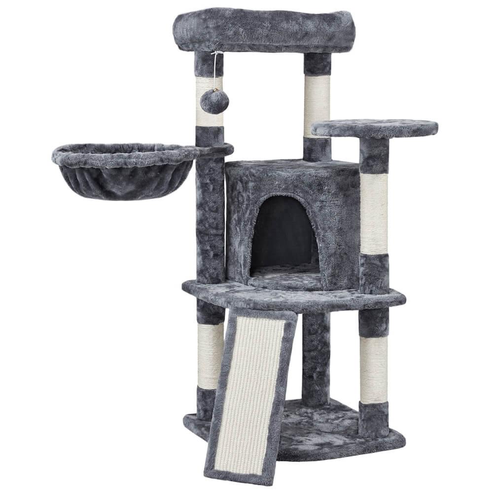 Yaheetech 42 Inch Cat Tree with Scratching Posts & Perches - Multi-Level Cat Tower for Indoor Cats, Perfect for Play, Rest & Climbing