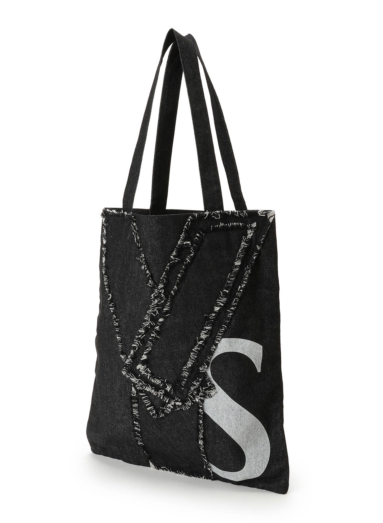 C/DENIM Y DESIGN Patchwork Tote Bag - Stylish & Durable Denim Shoulder Bag for Women, Perfect for Shopping, Beach & Everyday Use