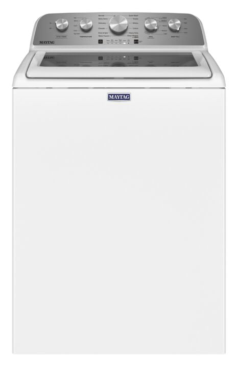 Maytag MVW5430MW 5.5 cu. ft. White Top Load Washing Machine with Extra Power - Perfect for Large Families & Heavy Laundry Loads
