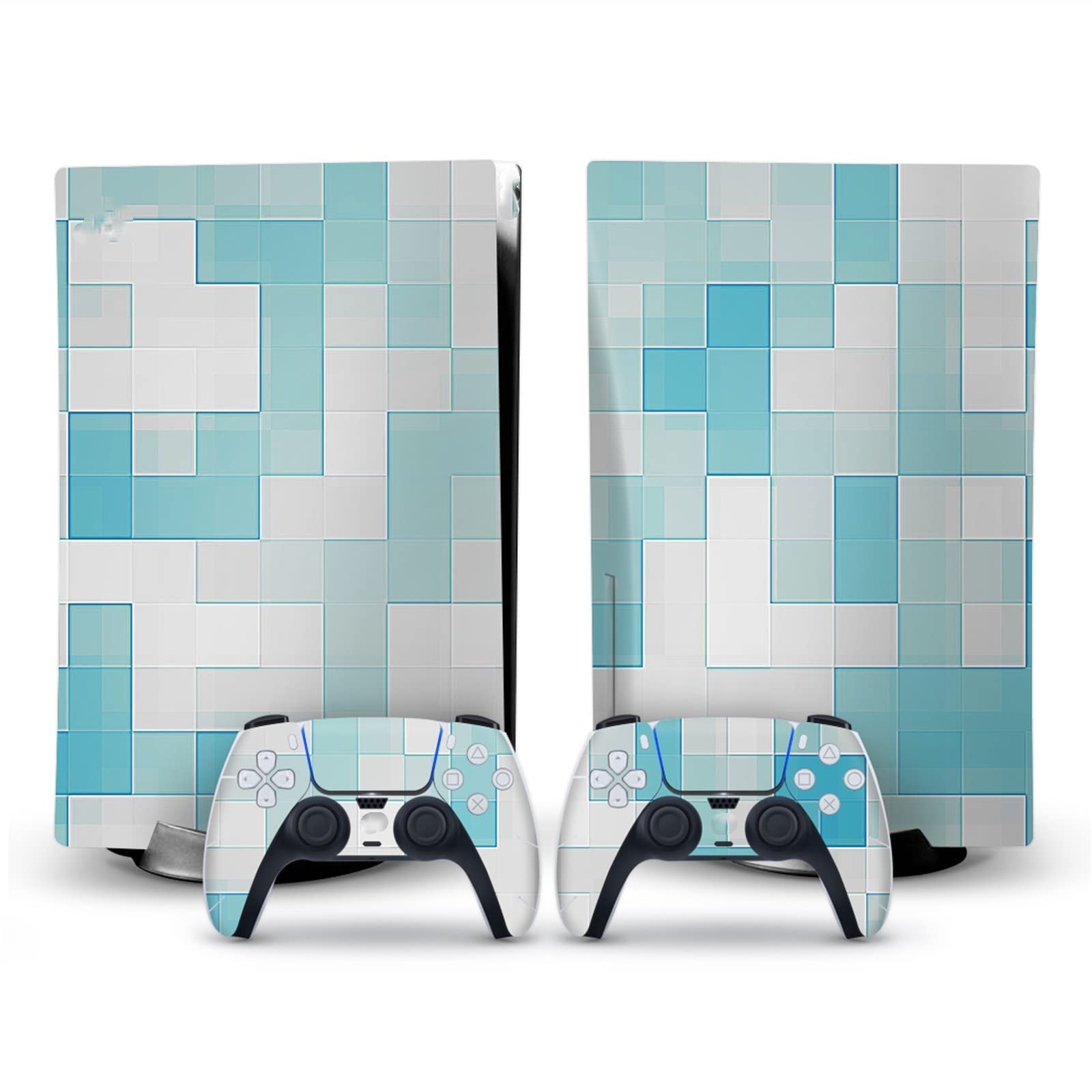 Anime Console Vinyl Skin Decal for PS5 Disk Edition - Scratch-Resistant Protection Cover for 2 Controllers | Bubble-Free Application | Gaming Room Decor & Personalized Console Customization