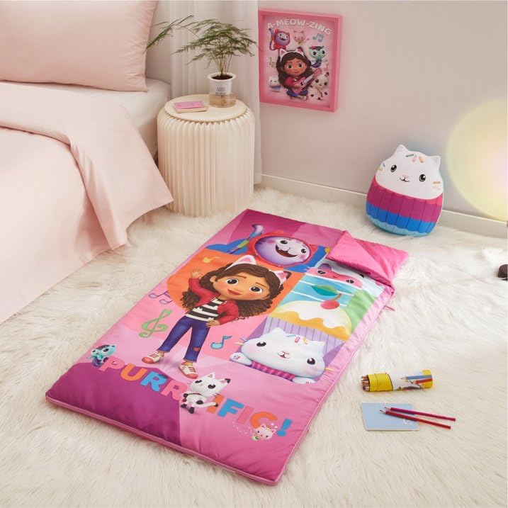 Idea Nuova Slumber Bags - Cozy & Portable Sleeping Bags for Kids, Adults, Camping, Sleepovers & Travel - Lightweight & Machine Washable