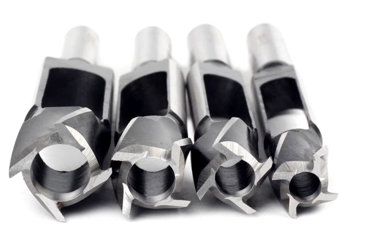 6Pcs Wood Tenon Dowel Plug Cutter Set - Professional Woodworking Drill Bit Kit for Furniture Repair & DIY Projects - Perfect for Cabinet Making, Table Legs & Wood Joinery