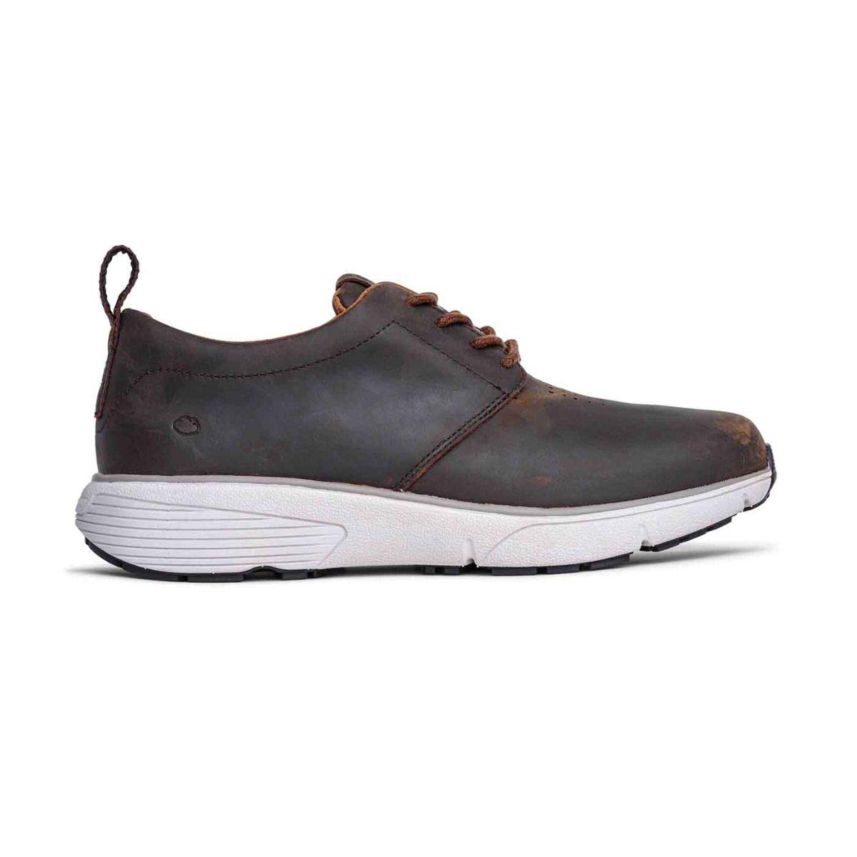 Dr. Comfort Roger Diabetic Shoes for Men - Leather Therapeutic Walking Shoes with Gel Inserts for Foot Pain Relief & Swelling - Ideal for Daily Wear, Work & Outdoor Activities