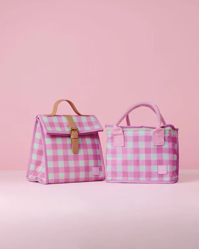 The Somewhere Co Watermelon Sugar Lunch Satchel - Stylish & Durable Crossbody Bag for Work, School & Travel