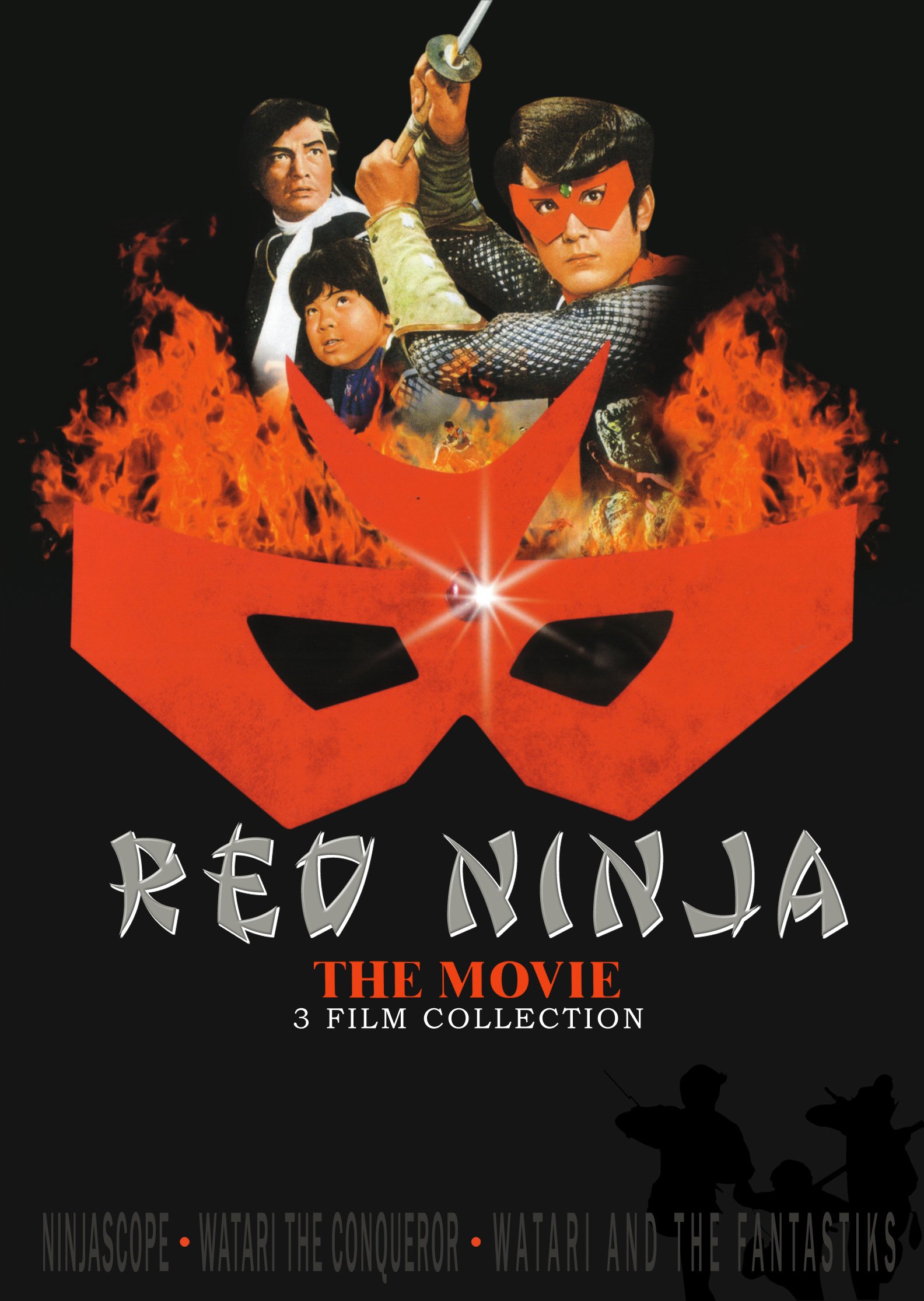 Red Ninja 3 Film Set [DVD] - Action-Packed Martial Arts Movie Collection for Home Entertainment & Movie Nights