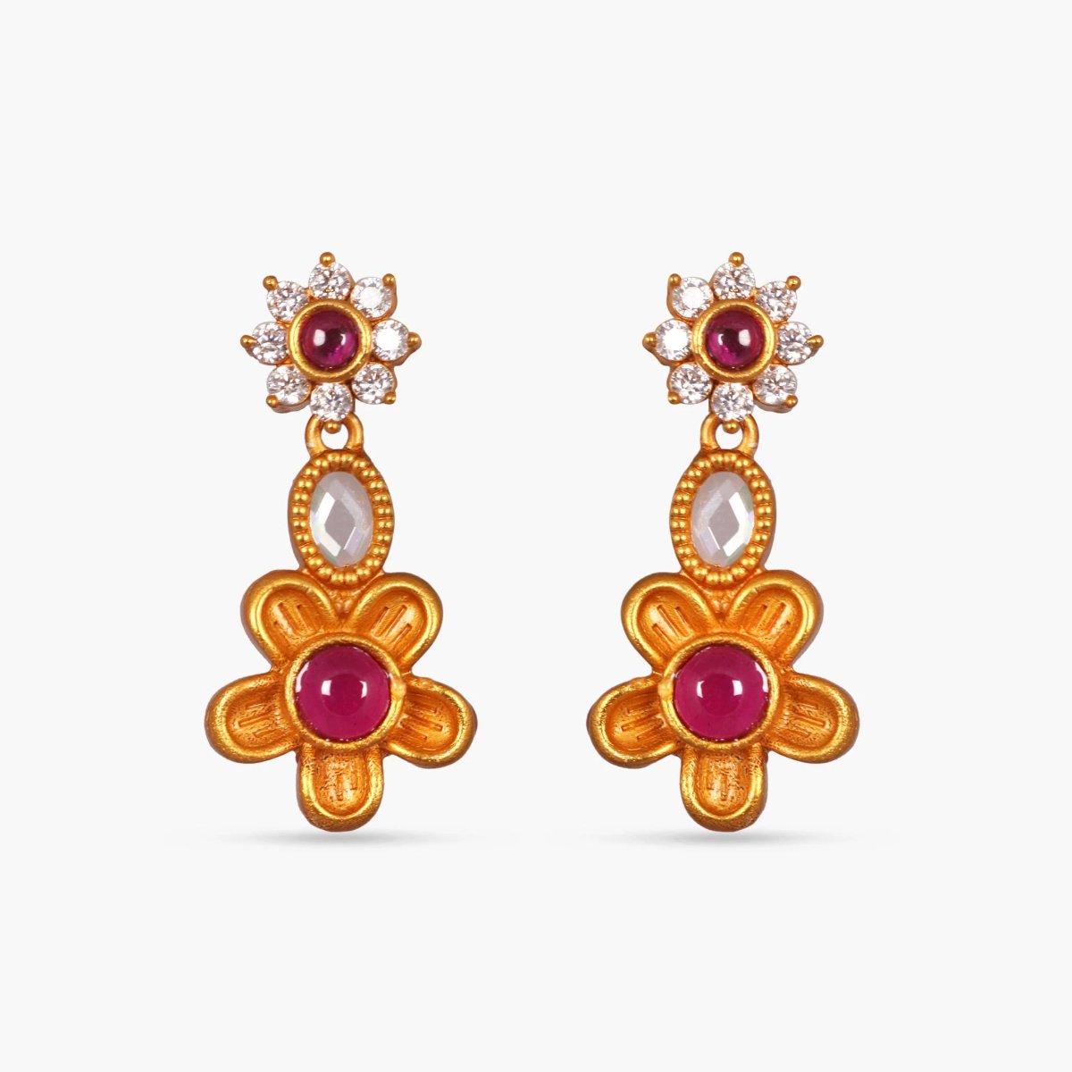Aaloka Kundan Necklace Set for Women - Traditional Indian Jewelry for Weddings, Parties & Festivals - Elegant Bridal Necklace with Matching Earrings