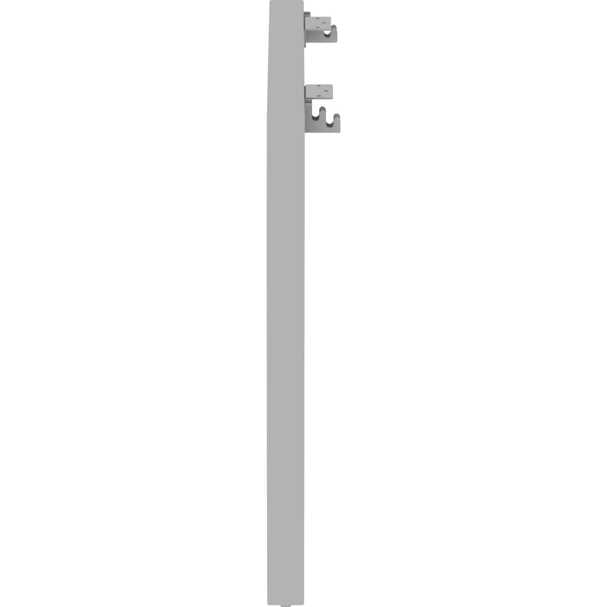 Lorell Relevance Series Adjustable Desk Leg Frame - Sturdy Metal Base for Standing & Sitting Desks - Perfect for Home Office, Study Room & Workspace