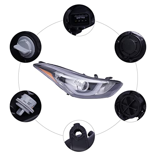 2014-2016,Right Side W/LED DRL