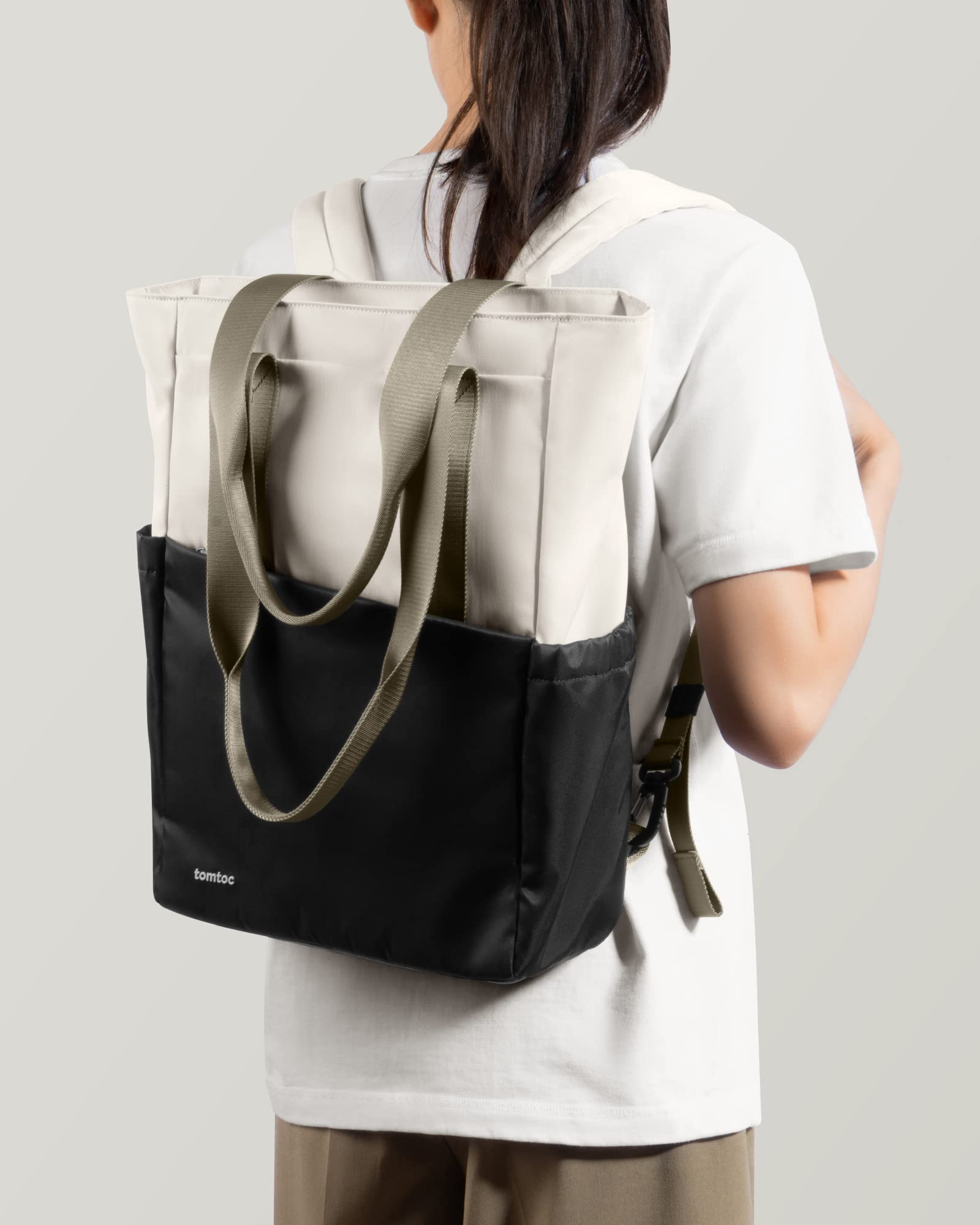 Tomtoc 16-inch Laptop Backpack - 16L Work & Travel Computer Bag for Professionals