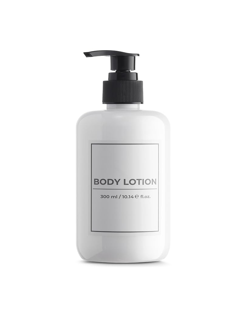 24-Pack Moisturizing Body Lotion with Pressure Pump (10oz/300ml) - Hydrating & Nourishing for Dry Skin - Perfect for Spas, Gyms & Home Use