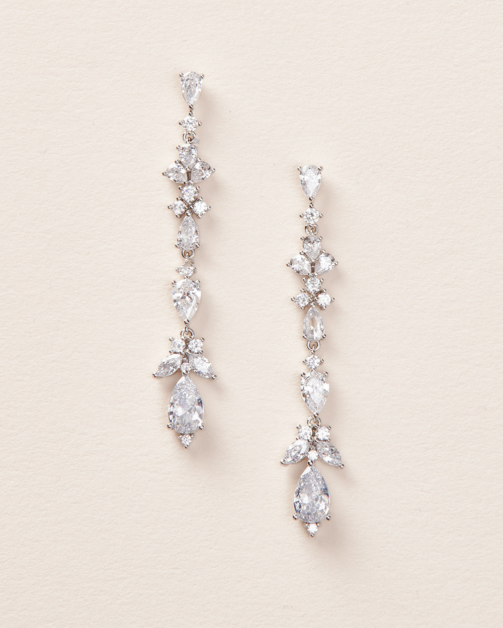 Landri CZ Stud Earrings for Women - Sparkling Cubic Zirconia Jewelry - Perfect for Parties, Weddings & Everyday Wear