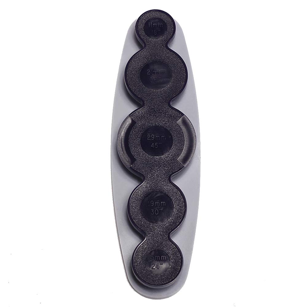 HONEYSEW Covered Button Maker Tool Kit - DIY Fabric Buttons 11mm to 29mm (673170) - Perfect for Sewing, Crafts, Clothing Repair & DIY Fashion Accessories