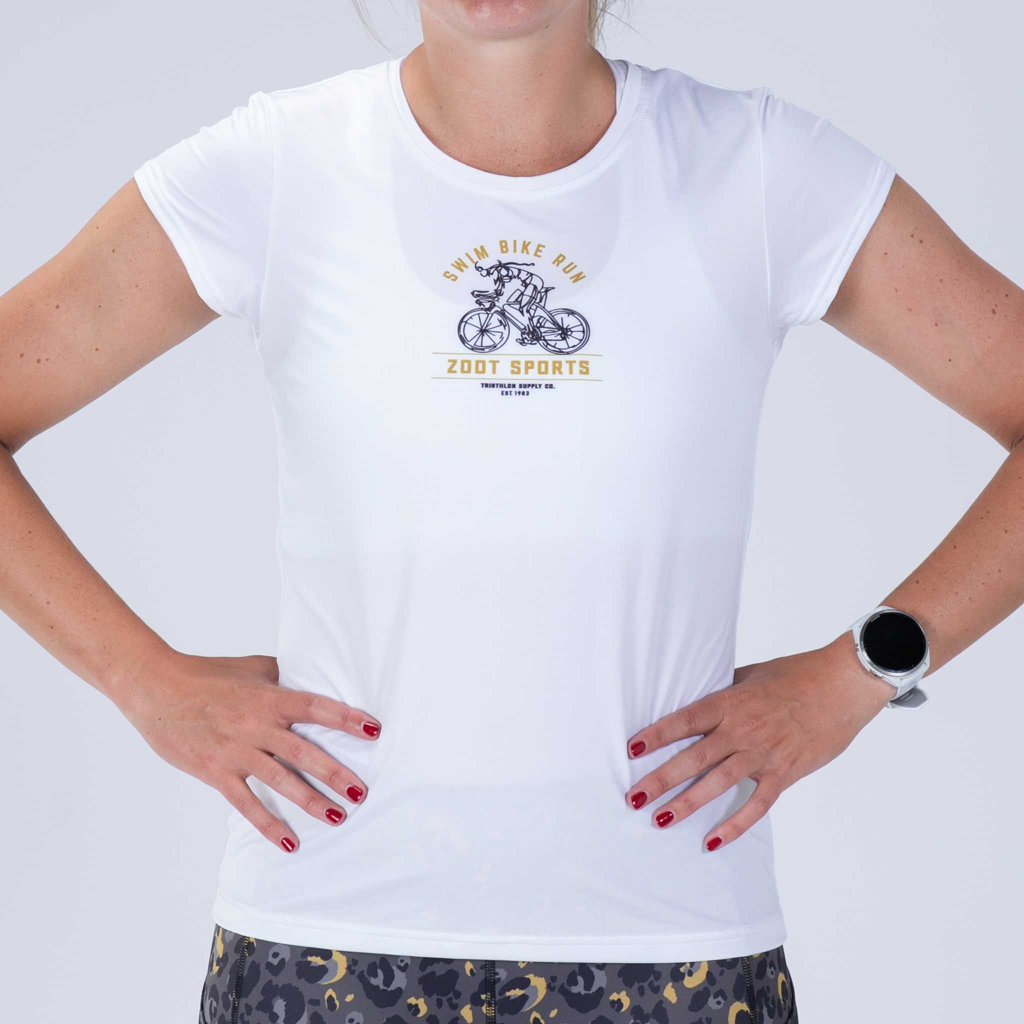 Women's Limited Edition Running Tee - Triathlon Training & Activewear for Female Athletes | Perfect for Gym, Jogging & Outdoor Sports