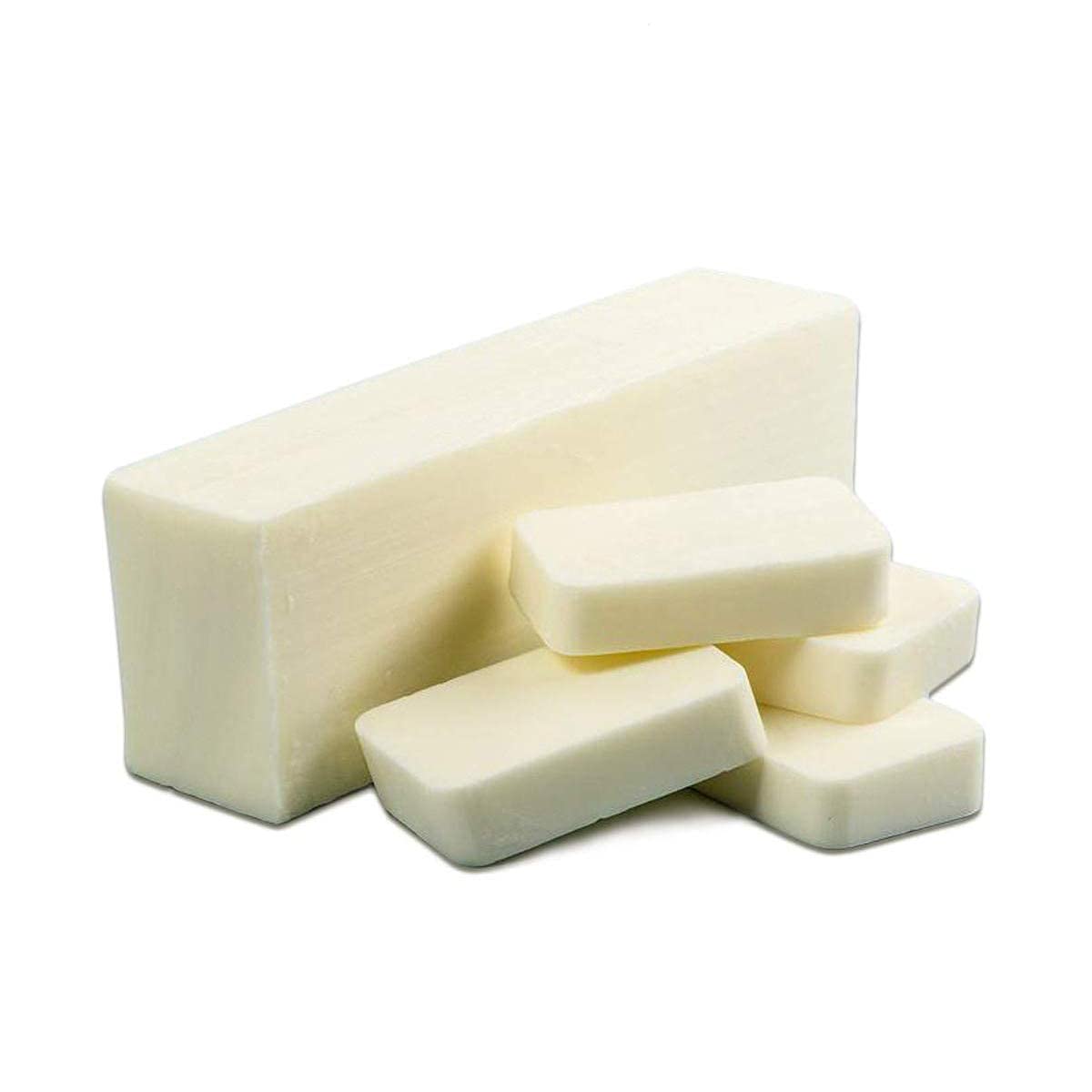 100% Natural Goat Milk Melt and Pour Soap Base - SLS Free, SLES Free, Paraben Free - 1kg for DIY Soap Making, Handcrafted Cosmetics, and Homemade Skincare Products