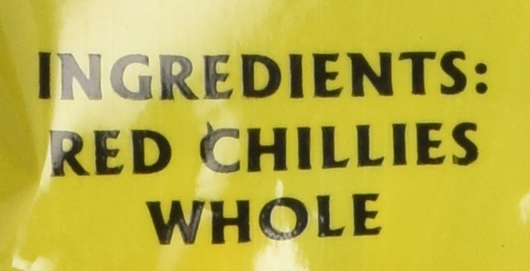 Premium Swad Whole Red Dried Chillies 3.5oz (100g) - Authentic Indian Spices for Cooking, Curry, Pickles & Chutneys - Perfect for Indian, Mexican & Asian Cuisine