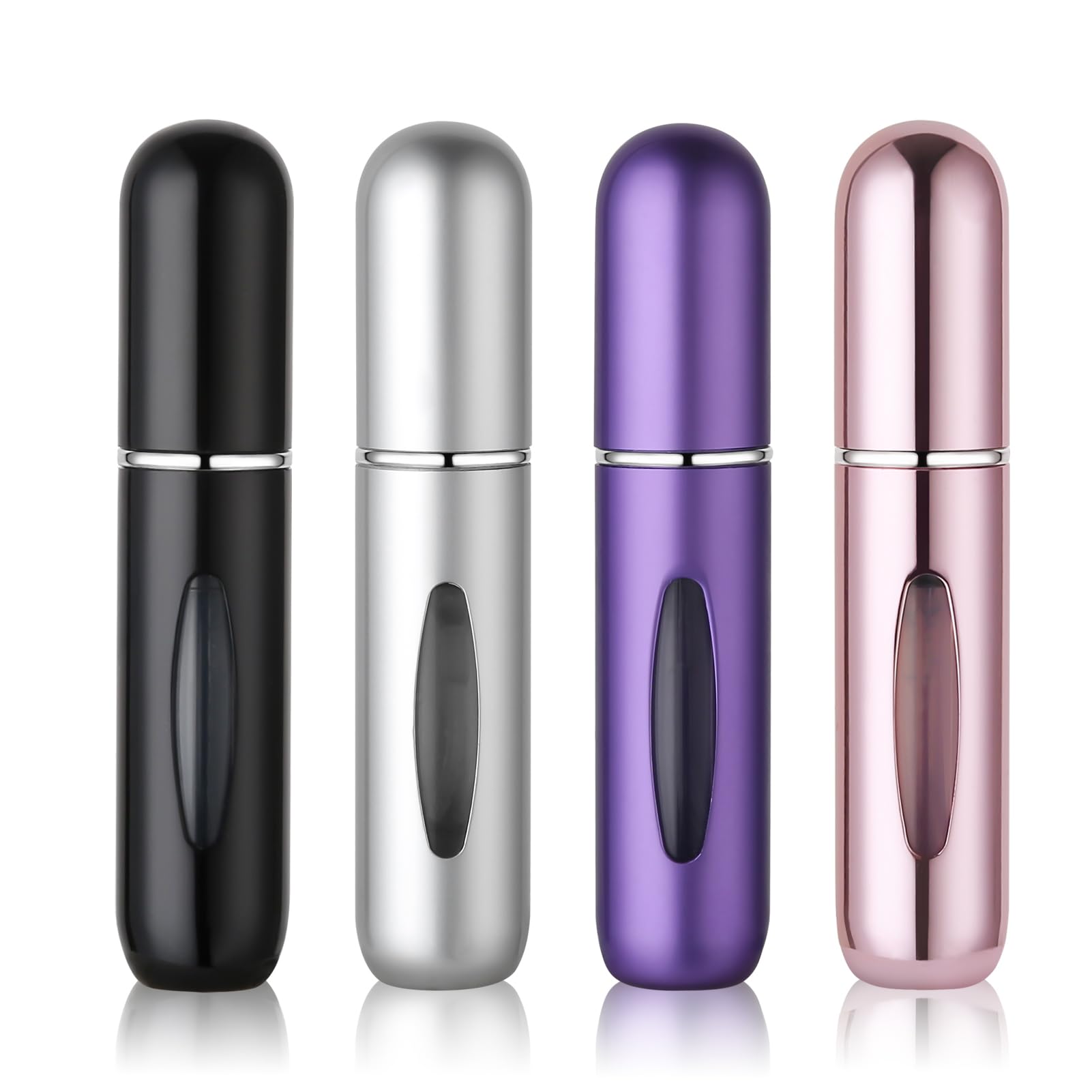 Premium Refillable Travel Perfume Bottle - Portable Atomizer Sprayer for Cologne & Fragrance - Leak-Proof Pocket Perfume Dispenser - TSA Approved Travel Size Perfume Refill Bottle - Perfect for Air Travel, Gym Bag & Everyday Carry