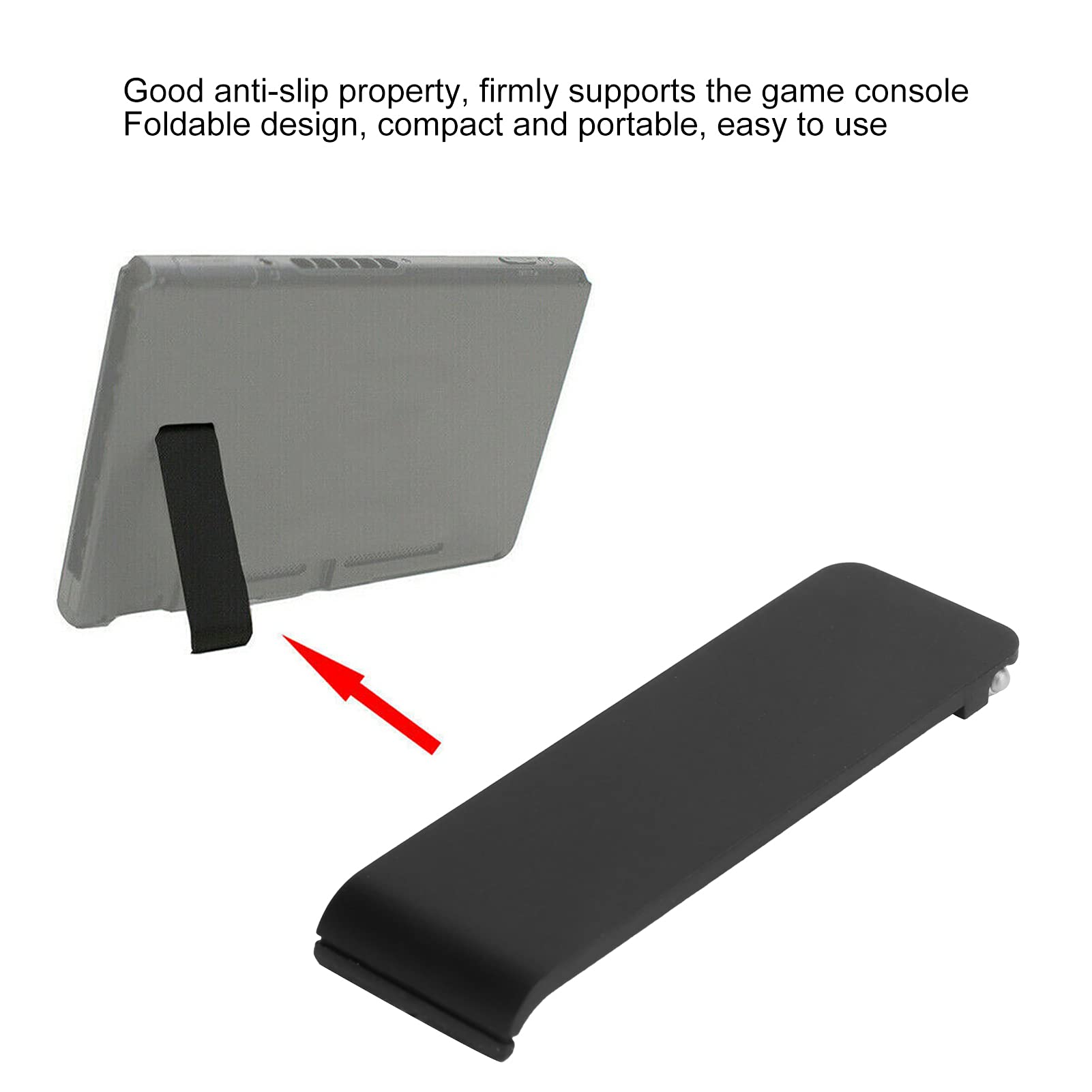 Foldable Host Back Stand for Nintendo Switch Repair - Durable Bracket Accessory for Gaming Console Maintenance & DIY Fixes - Perfect for Home, Office & Gaming Setup