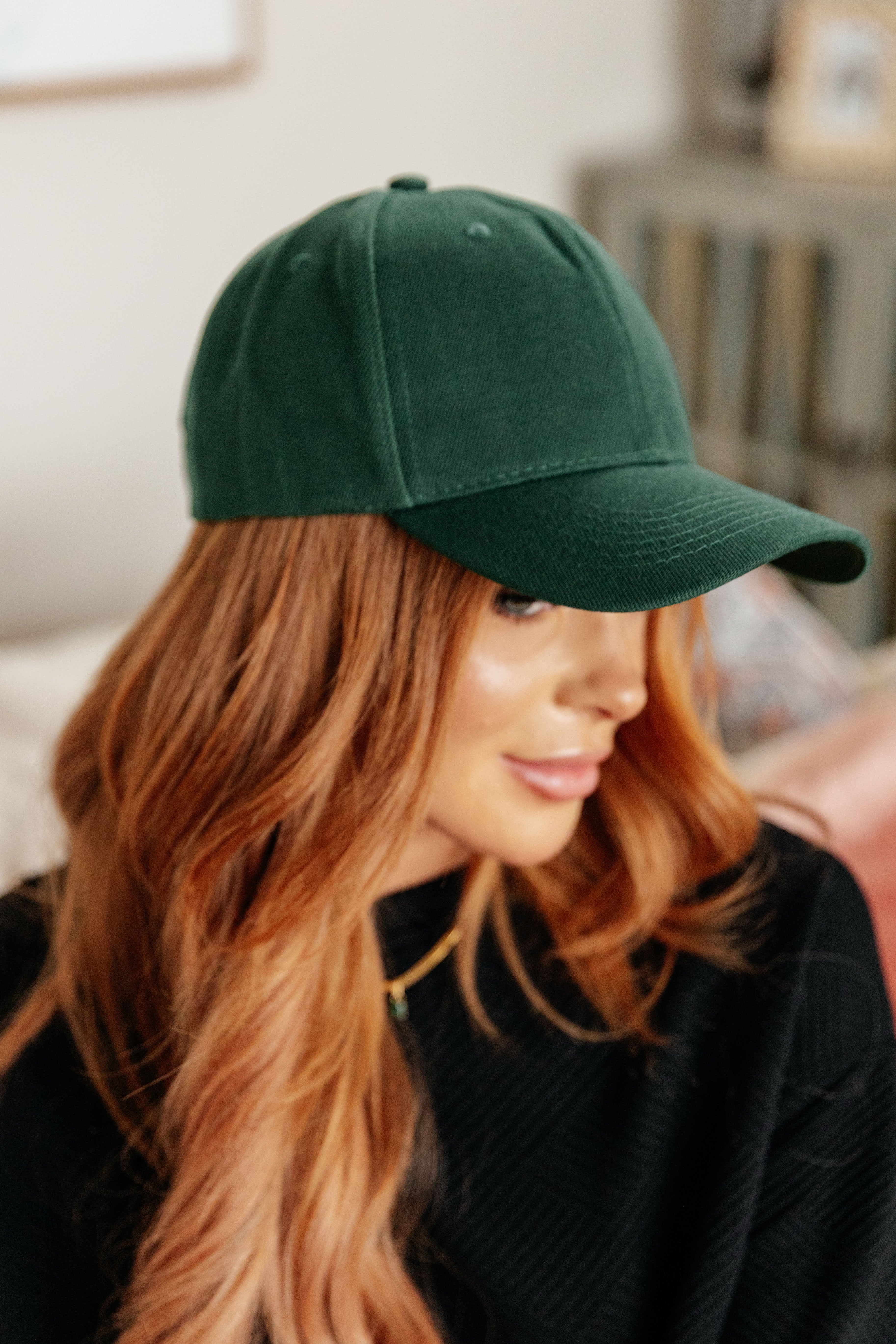 Stylish Green Basic Babe Baseball Cap for Women - Perfect for Outdoor Sports, Casual Wear & Sun Protection