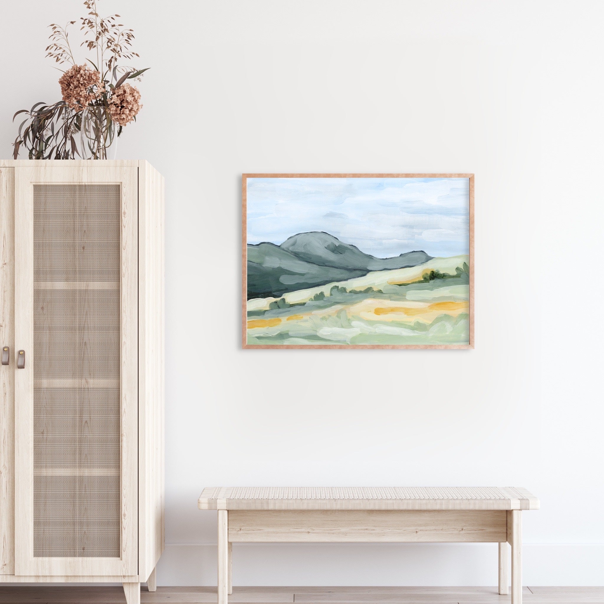 Engineer Mountain Art Print - Premium Wall Decor for Home, Office & Gifts | Scenic Landscape Painting for Living Room, Bedroom & Workspace