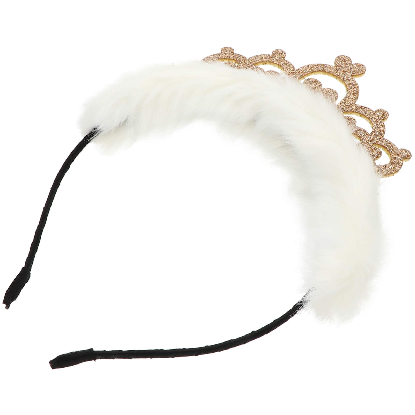 POPETPOP 1pc Sparkling Birthday Crown Tiara for Girls - Lovely Kids Hair Band Headpiece for Christmas & Birthday Parties - Perfect for Princess Themed Celebrations, Photo Shoots & Special Occasions