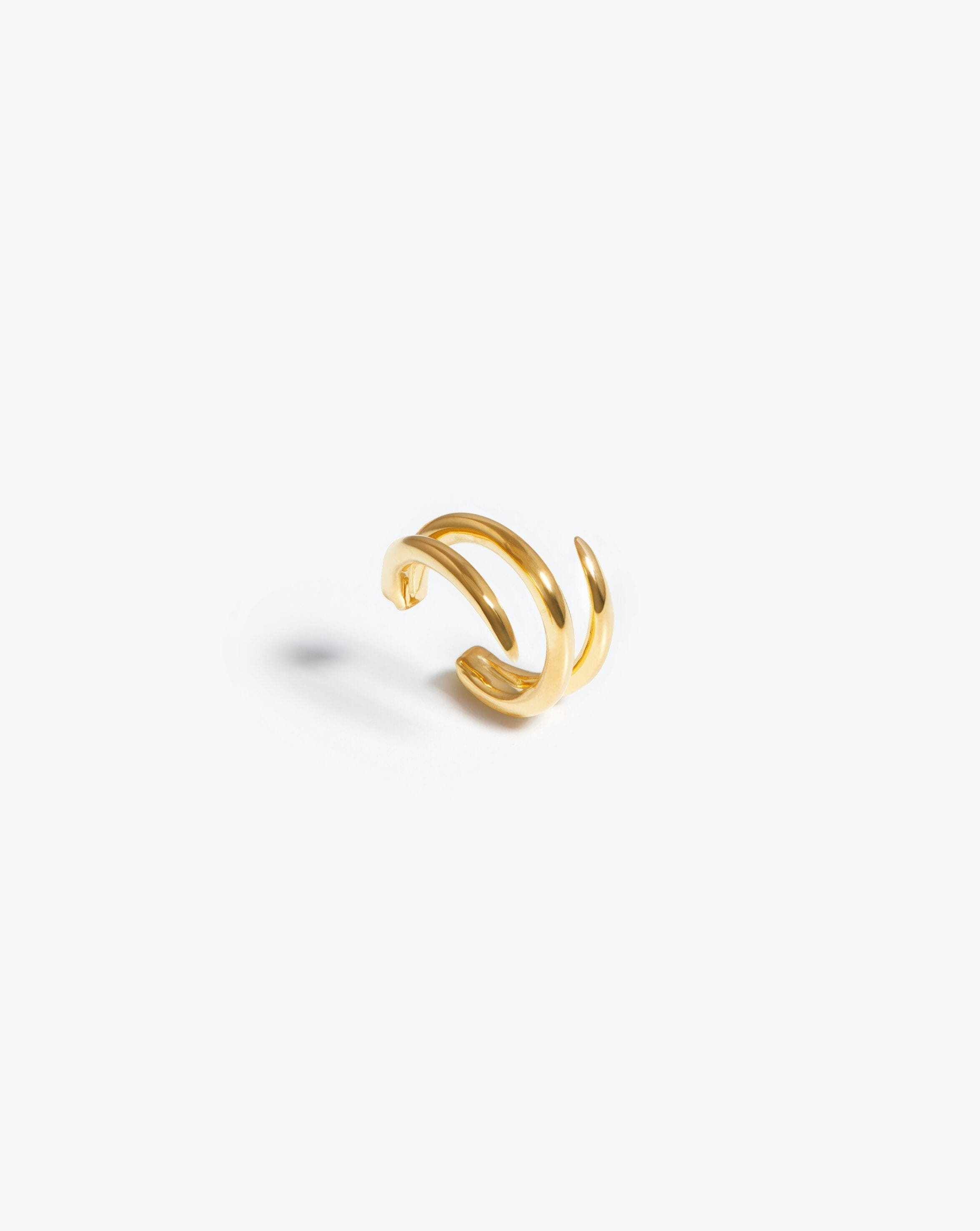 Claw Lacuna Ear Cuff - Stylish Non-Piercing Ear Cuff Jewelry for Women | Trendy Boho Accessory for Parties, Weddings & Everyday Wear