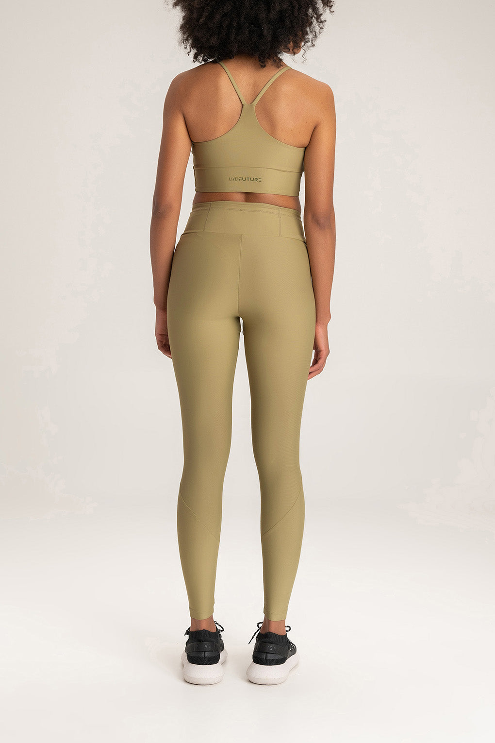 Fit Green® High Waist Yoga Leggings for Women - Tummy Control Workout Pants - Comfortable & Stretchy Gym Tights for Running, Pilates & Lounge Wear