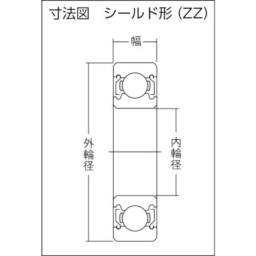 NTN 6830ZZ Deep Groove Ball Bearing 150x190x20mm - Single Row Radial Bearing with Steel Cage & Double Shields - Normal Clearance for Industrial Machinery, Automotive, and Power Tools