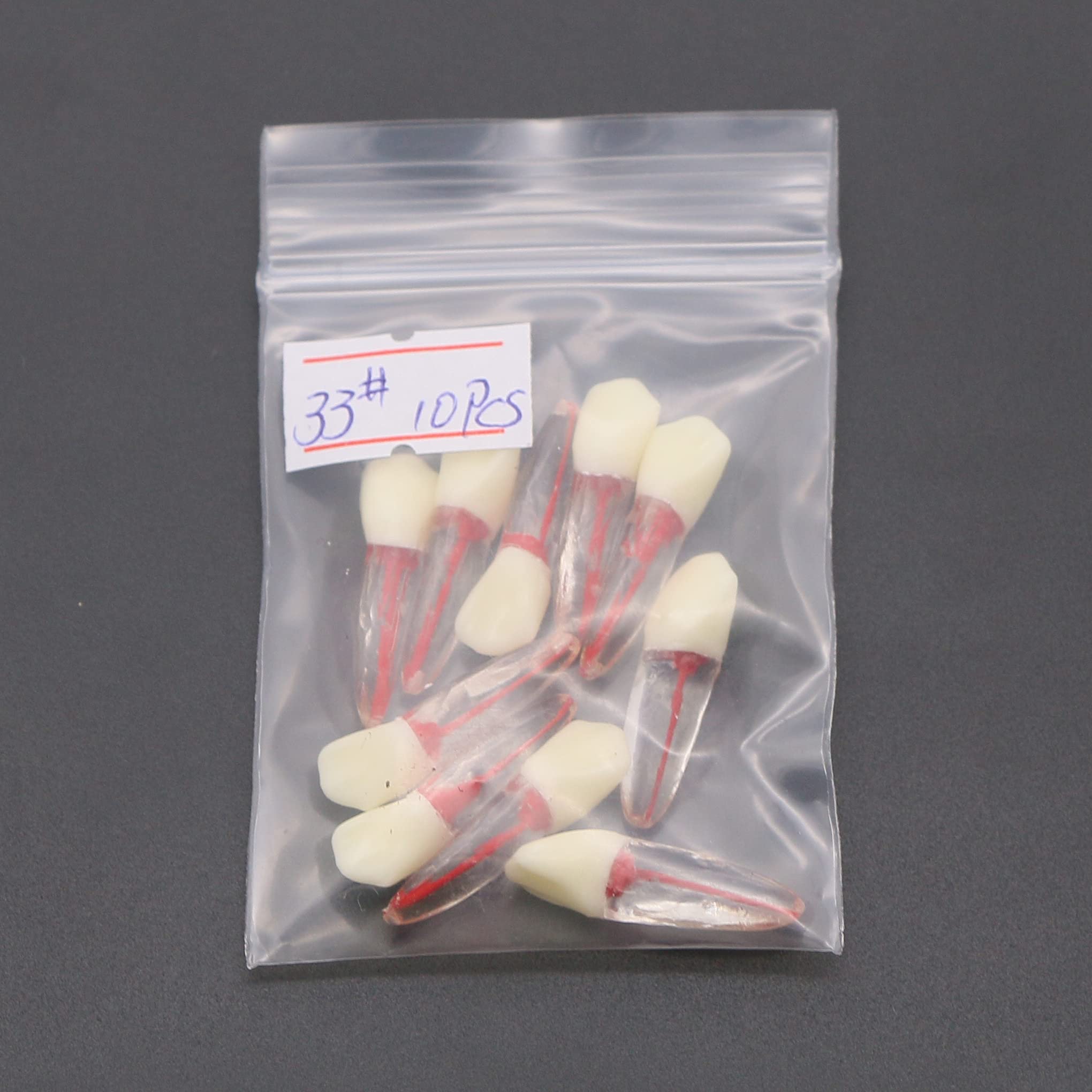 10Pcs Dental Root Canal Model Endodontic File Set for RCT Practice, Teaching & Study - M807 33# - Perfect for Dental Students, Professionals & Training Courses