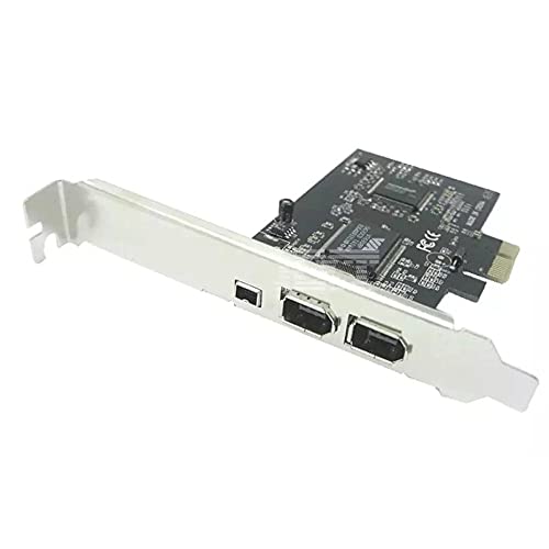 PCIe to Firewire Card - 3 Ports 1394A Adapter for PC - Desktop Expansion