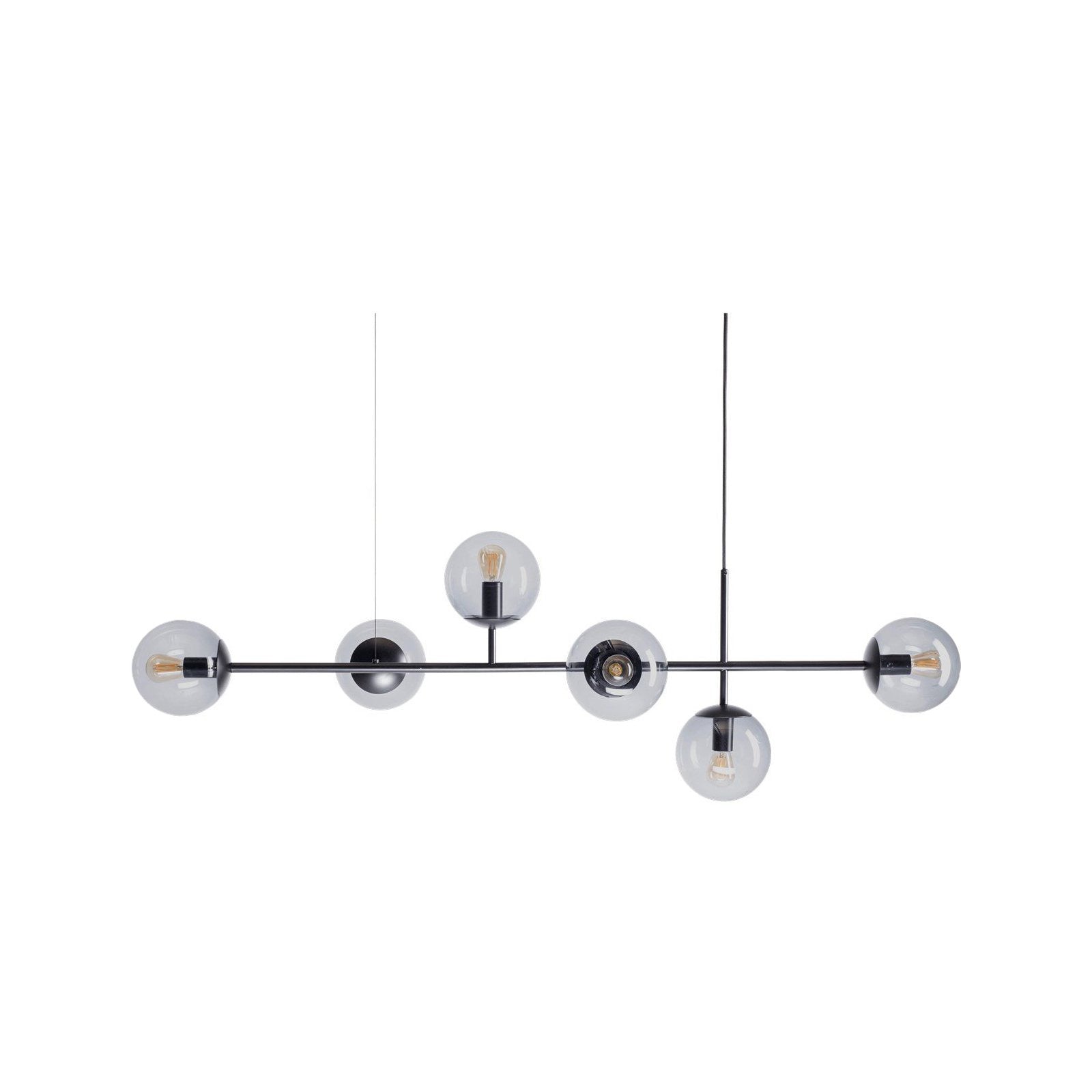 Elegant Orb Chandeliers - Modern Crystal Ceiling Light Fixtures for Dining Room, Bedroom & Living Room Decor