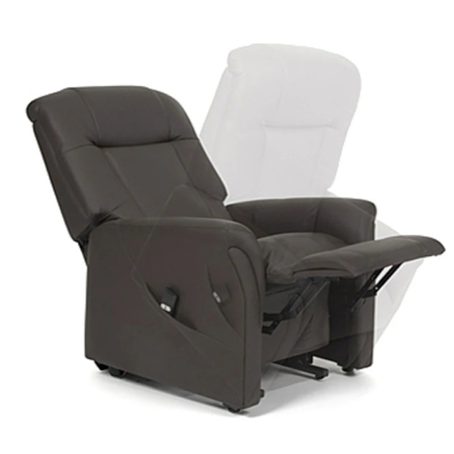 Vermeiren Ontario 2 Deluxe Recliner Lift Chair - Power Reclining & Rising Assist Chair for Elderly & Mobility Needs - Perfect for Living Rooms, Bedrooms & Home Care Comfort