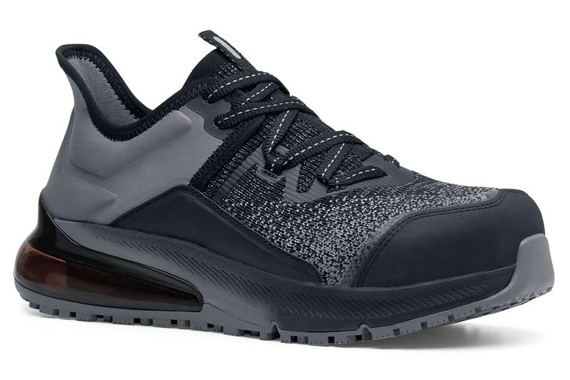 Women's Nano Composite Toe (NCT) Slip & Water Resistant Work Shoes by Shoes for Crews - Gia Style for Restaurant, Healthcare & Industrial Safety