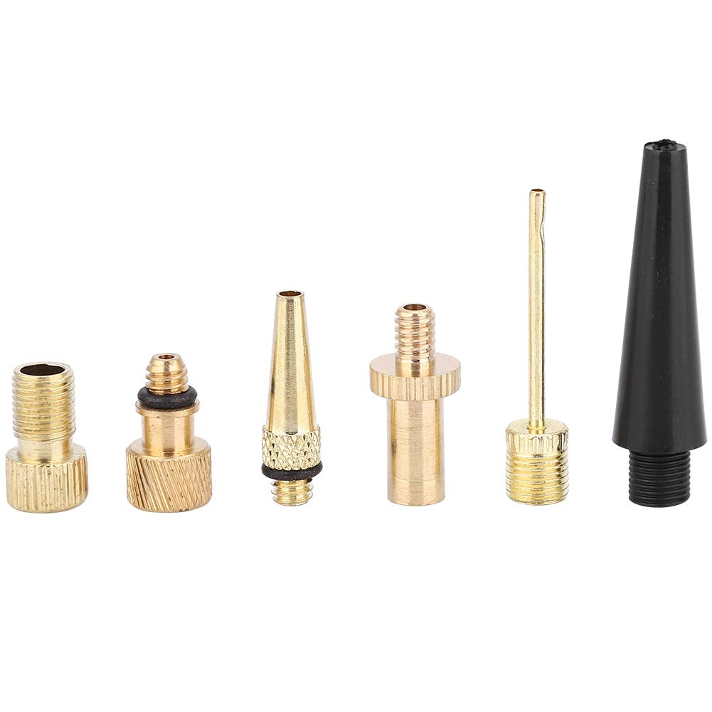 15 PCS Air Valve Kit - Portable Pump Valve Converter with Copper DV SV AV Adapters for Bikes, Cars, Motorcycles & Inflatables - Perfect for Travel, Camping & Emergency Repairs
