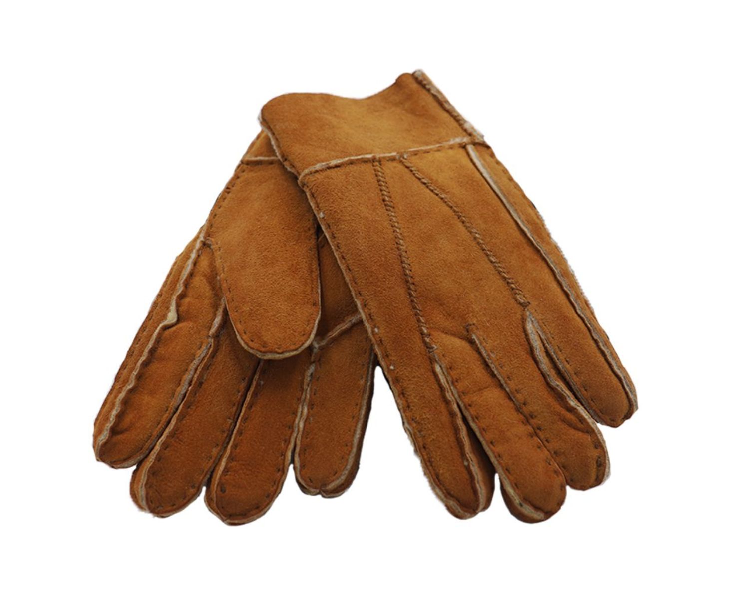 Premium Sheepskin Gloves with Soft Suede Finish - Winter Warm Touchscreen Gloves for Men & Women - Perfect for Driving, Skiing & Outdoor Activities