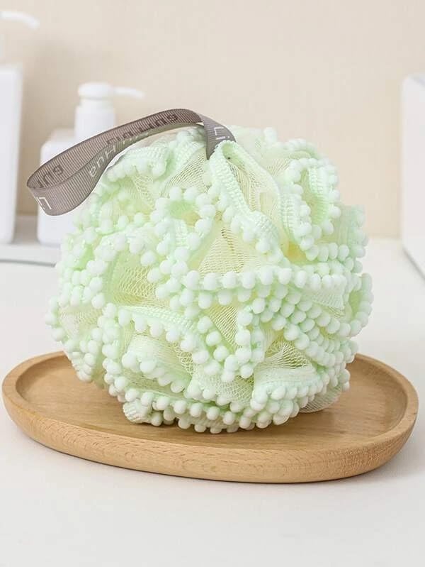 B-LADY Super Soft Colorful Shower Loofah Sponge - Exfoliating Body Scrubber for Men & Women - Pack of 2 - Gentle Skin Cleansing & Full Lather - Perfect for Daily Shower, Spa & Bath Time Relaxation
