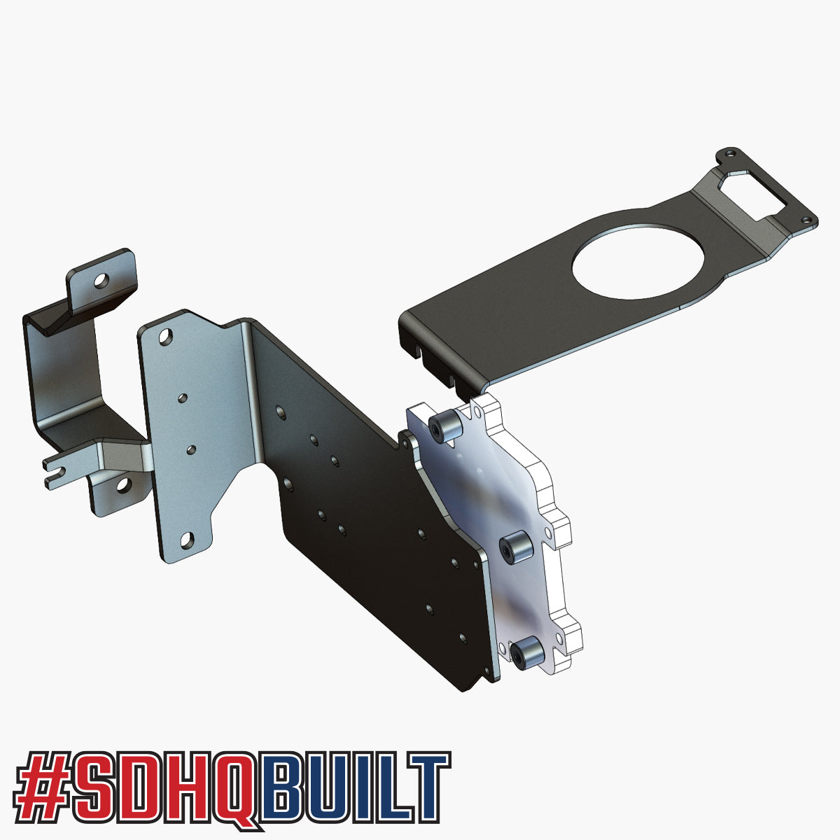 2021-2025 Ford Bronco SDHQ Built ARB Air Compressor Mount Kit - Off-Road Adventure & Tire Inflation Accessory for 4x4 Vehicles