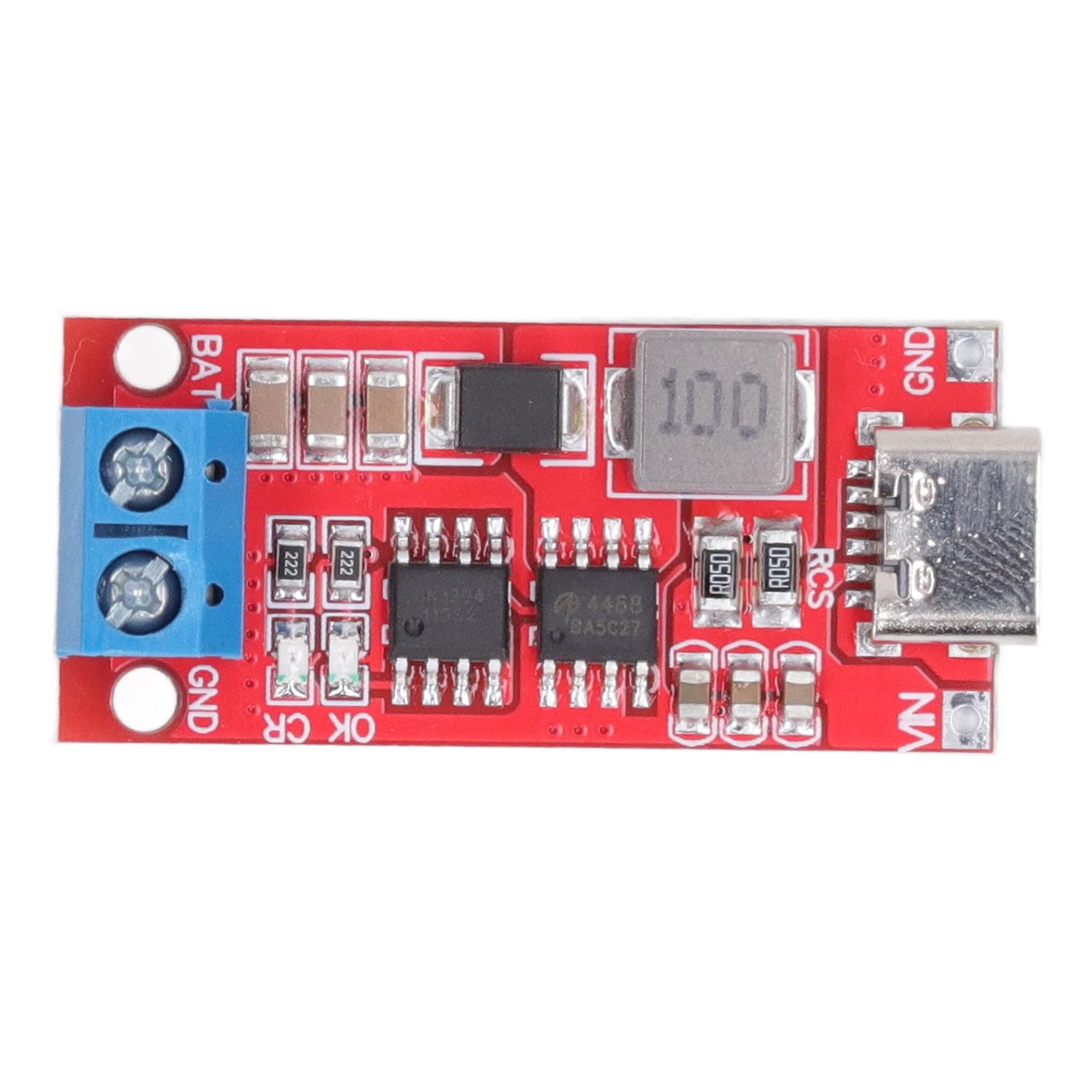 ANKROYU 4A Input 2.2A Output Step Up Boost Charging Board Module for DIY Battery Charger - Perfect for Solar Power Systems, Portable Chargers & Electronic Projects