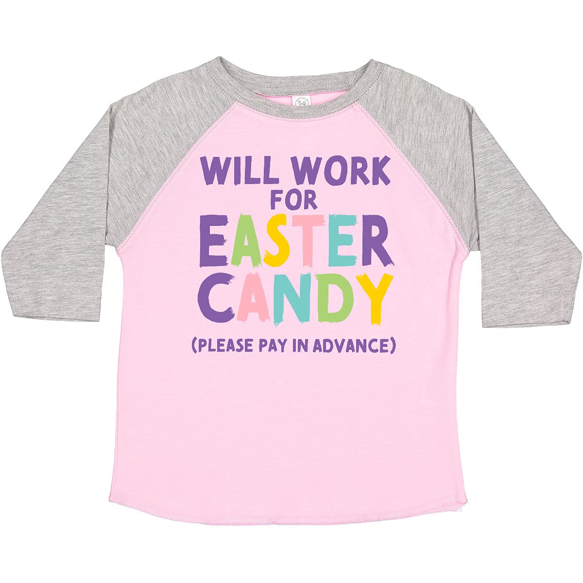 Inktastic Funny Easter Candy Toddler T-Shirt - Cute Holiday Outfit for Boys & Girls - Perfect for Easter Egg Hunts & Family Photos