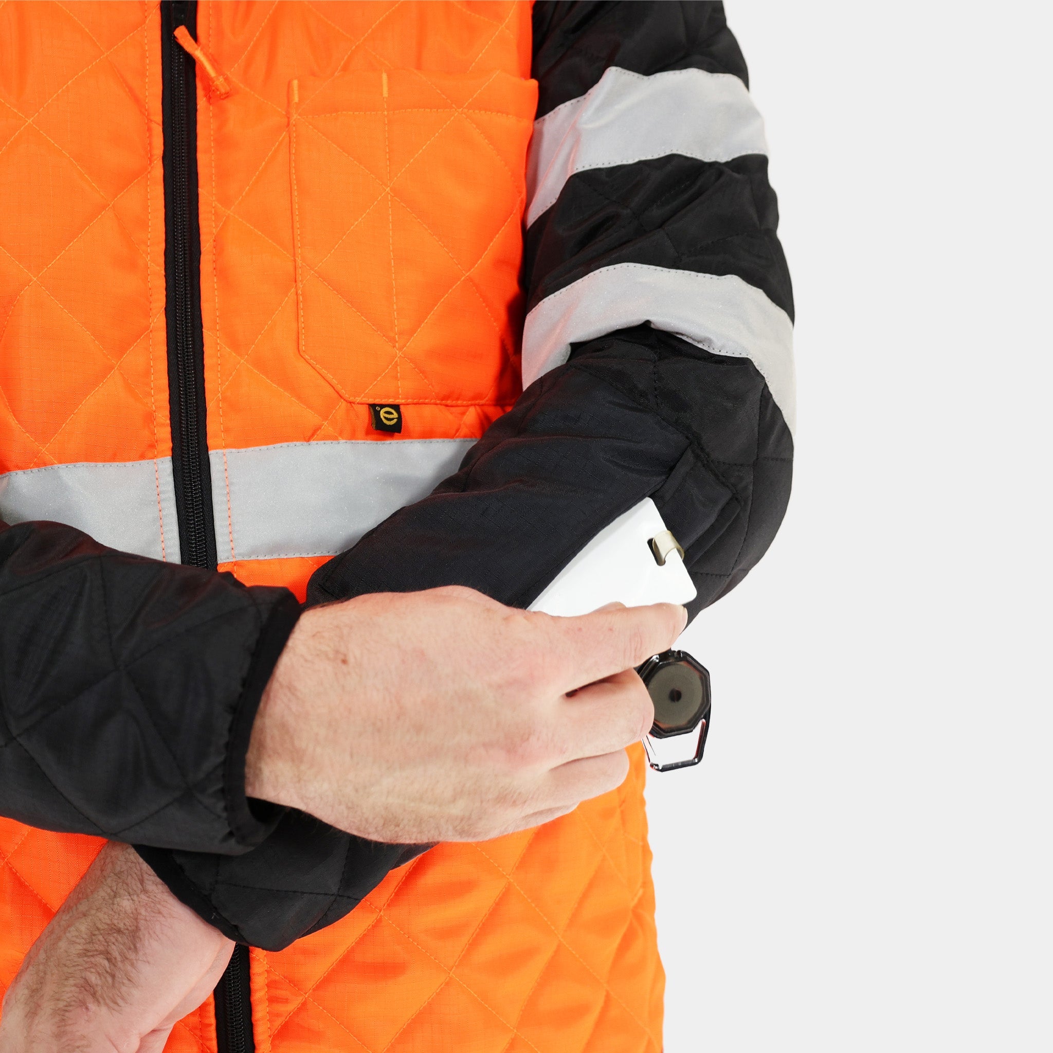 Agile Jacket - Lightweight Waterproof Outdoor Jacket for Men & Women in Orange | Perfect for Hiking, Running & Travel