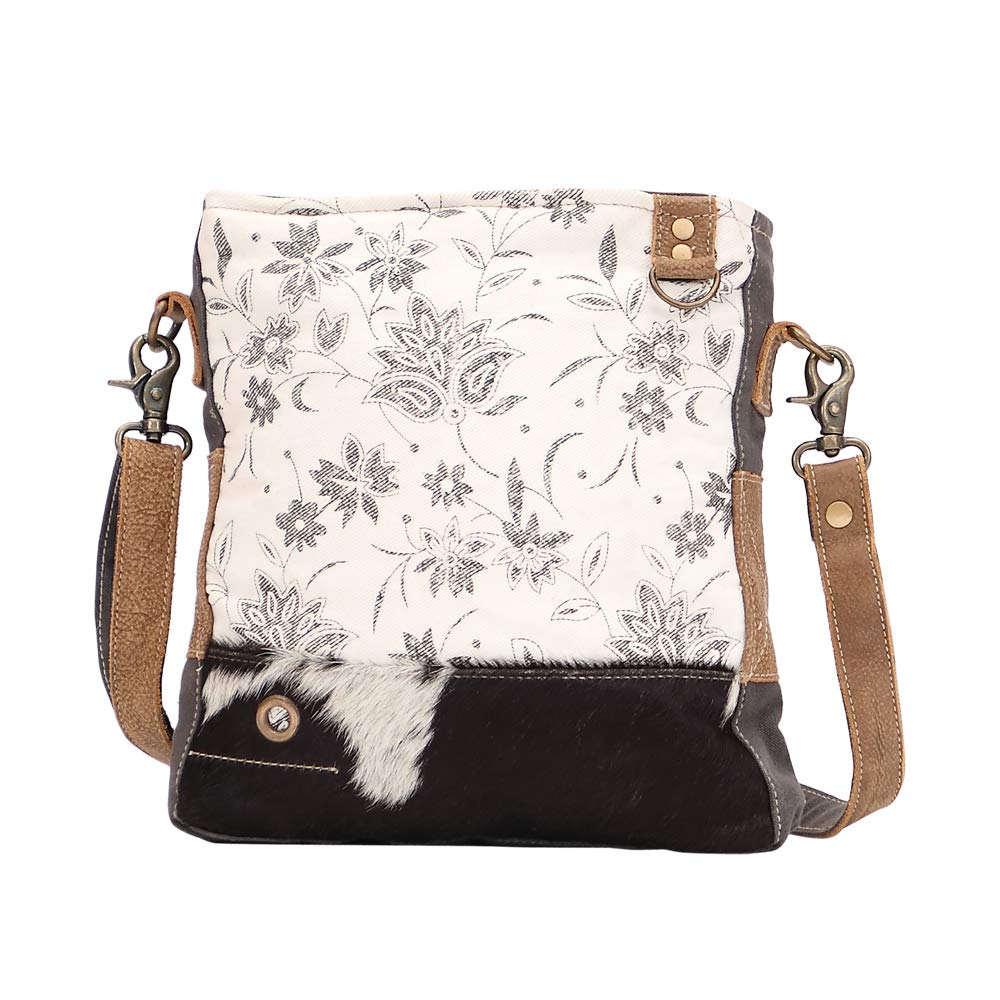 Unisex Myra Albino Crossbody Handbag for Women & Men - Stylish Vegan Leather Purse for Everyday Use, Travel & Shopping