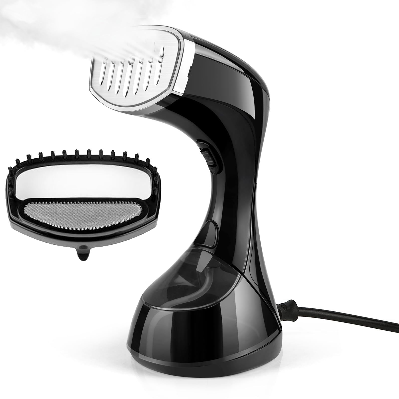 Zorslesy 1800W Portable Handheld Steamer Iron for Clothes - Fast Heat Up Garment & Fabric Steamer with 300ml Water Tank - Perfect for Travel, Home Use, and Professional Clothing Care