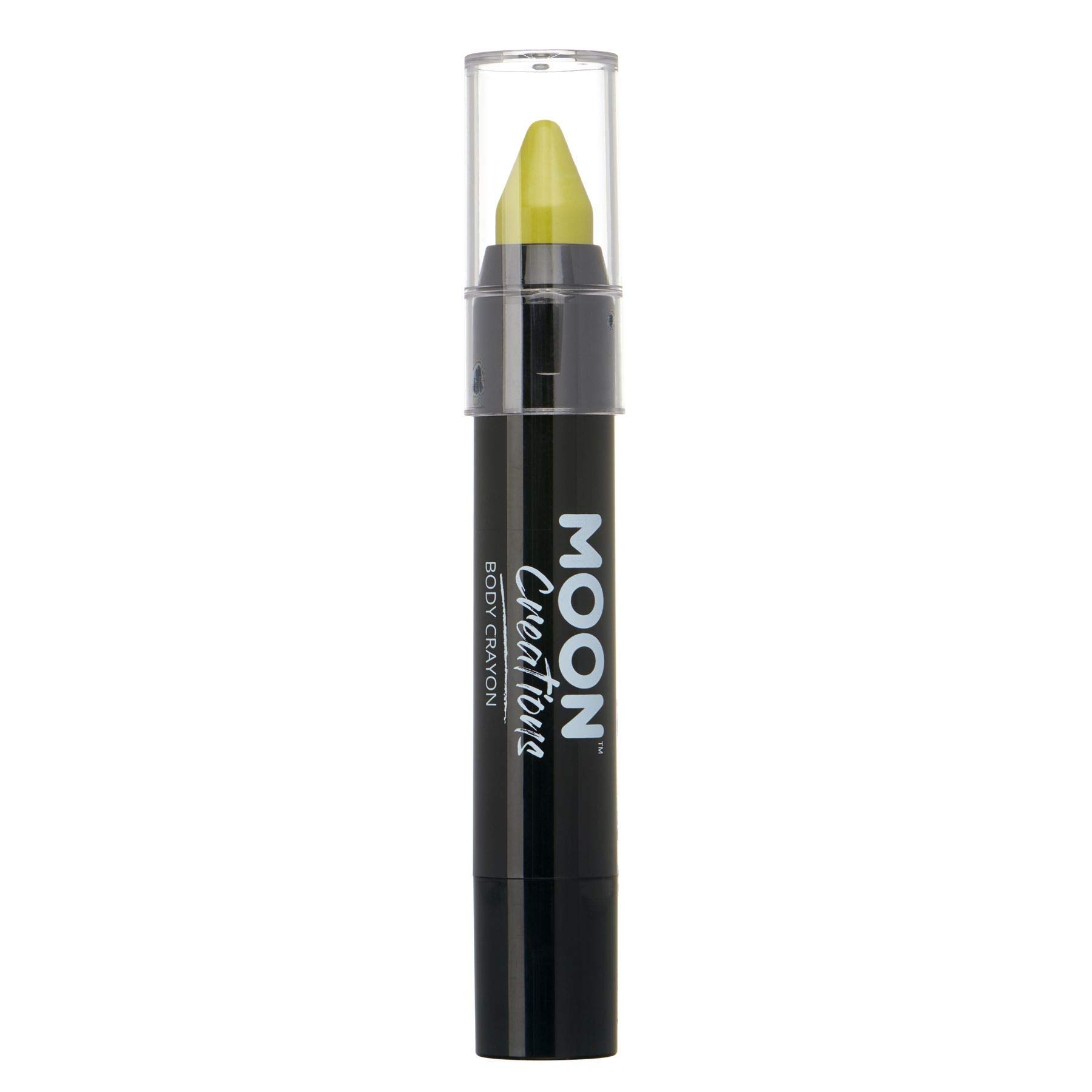 Moon Creations Face Paint Stick & Body Crayon - Non-Toxic Washable Makeup for Kids & Adults - 0.12oz Lime Green - Perfect for Halloween, Cosplay, Parties & Face Painting Events