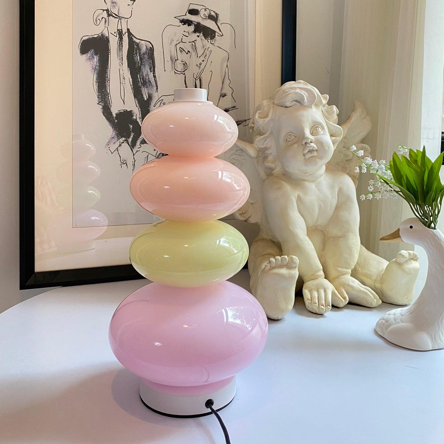 Sweet Candy Table Lamp - LED Night Light for Kids Room, Bedside, Nursery - Perfect for Bedtime Reading & Cozy Ambiance